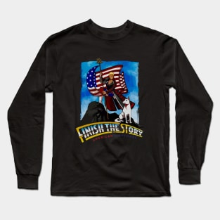 FINISHED THE STORY Long Sleeve T-Shirt